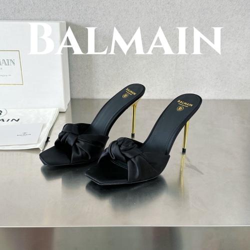 Replica Balmain Slippers For Women #1174279, $108.00 USD, [ITEM#1174279], Replica Balmain Slippers outlet from China