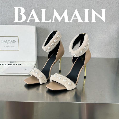Replica Balmain Sandal For Women #1174322, $125.00 USD, [ITEM#1174322], Replica Balmain Sandal outlet from China
