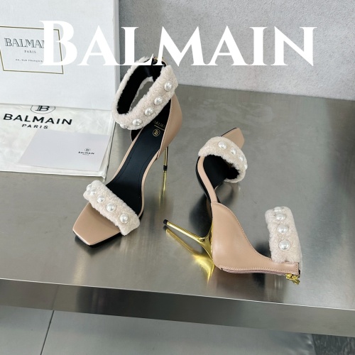 Replica Balmain Sandal For Women #1174322 $125.00 USD for Wholesale