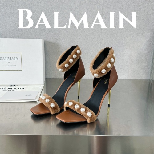 Replica Balmain Sandal For Women #1174325, $125.00 USD, [ITEM#1174325], Replica Balmain Sandal outlet from China