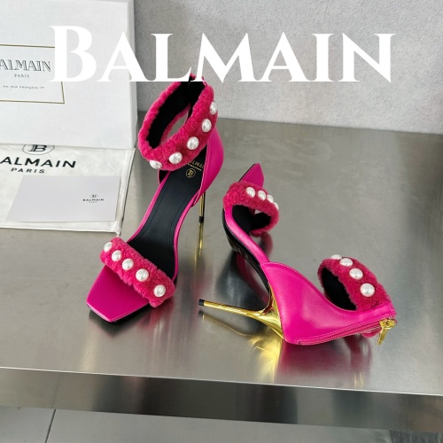 Replica Balmain Sandal For Women #1174326 $125.00 USD for Wholesale