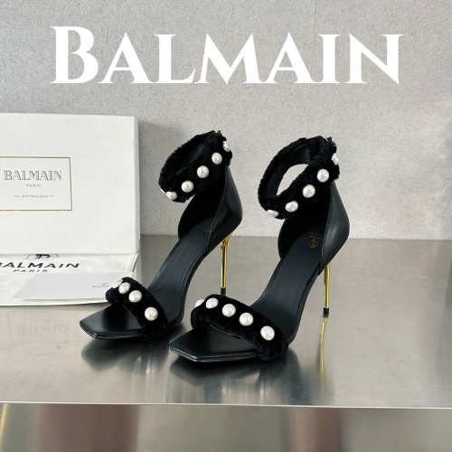 Replica Balmain Sandal For Women #1174329, $125.00 USD, [ITEM#1174329], Replica Balmain Sandal outlet from China