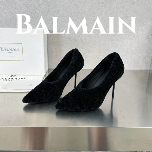 Replica Balmain High-Heeled Shoes For Women #1174335, $132.00 USD, [ITEM#1174335], Replica Balmain High-Heeled Shoes outlet from China