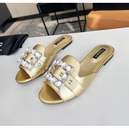 Replica Dolce &amp; Gabbana D&amp;G Slippers For Women #1174387, $85.00 USD, [ITEM#1174387], Replica Dolce &amp; Gabbana D&amp;G Slippers outlet from China