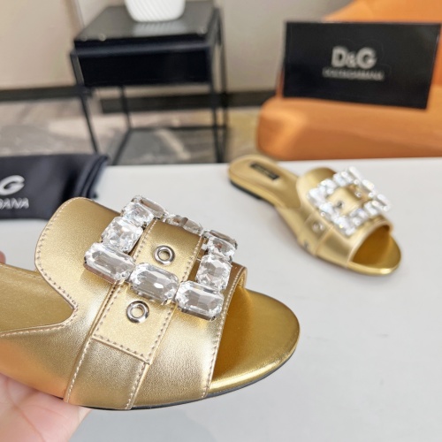 Replica Dolce & Gabbana D&G Slippers For Women #1174387 $85.00 USD for Wholesale