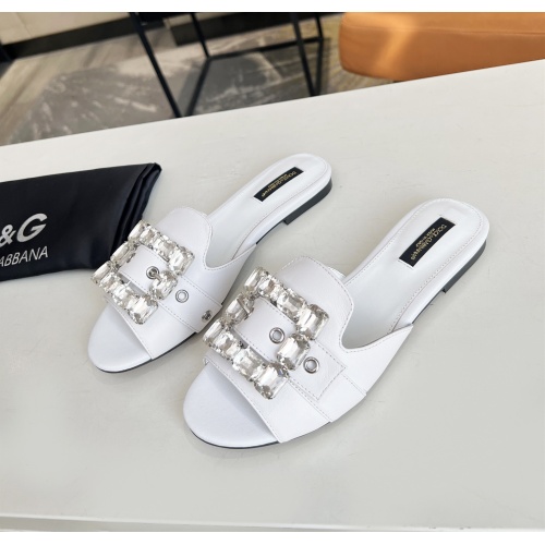 Replica Dolce &amp; Gabbana D&amp;G Slippers For Women #1174388, $85.00 USD, [ITEM#1174388], Replica Dolce &amp; Gabbana D&amp;G Slippers outlet from China