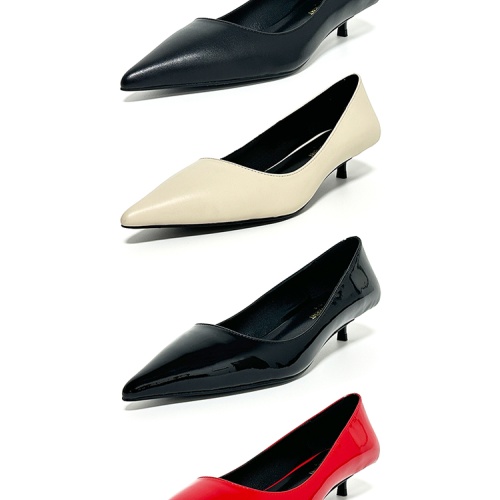 Replica Yves Saint Laurent YSL Flat Shoes For Women #1174660 $100.00 USD for Wholesale