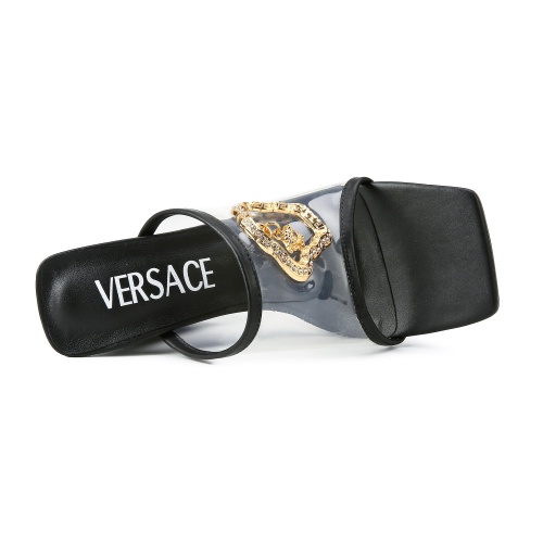 Replica Versace Slippers For Women #1174775 $88.00 USD for Wholesale