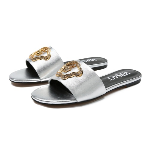 Replica Versace Slippers For Women #1174779 $82.00 USD for Wholesale