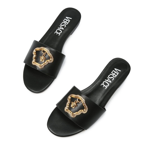 Replica Versace Slippers For Women #1174790, $82.00 USD, [ITEM#1174790], Replica Versace Slippers outlet from China