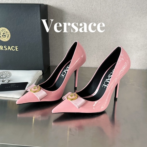 Replica Versace High-Heeled Shoes For Women #1174796, $118.00 USD, [ITEM#1174796], Replica Versace High-Heeled Shoes outlet from China