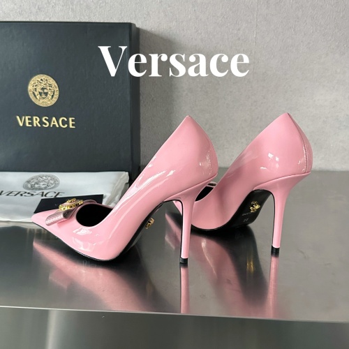 Replica Versace High-Heeled Shoes For Women #1174796 $118.00 USD for Wholesale