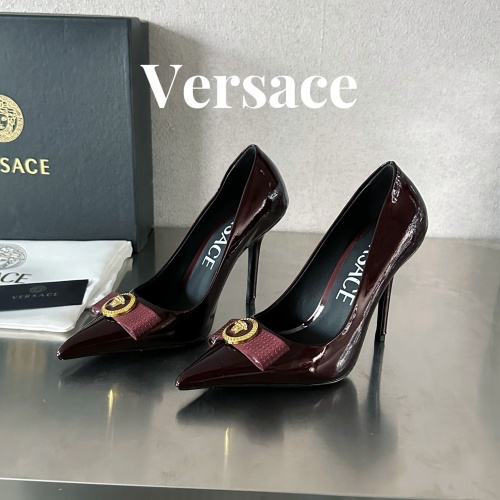 Replica Versace High-Heeled Shoes For Women #1174797, $118.00 USD, [ITEM#1174797], Replica Versace High-Heeled Shoes outlet from China