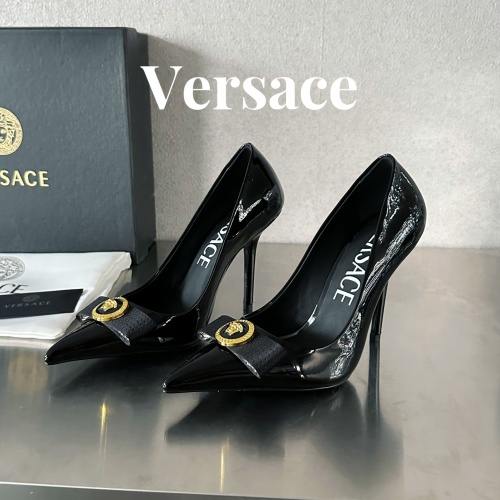 Replica Versace High-Heeled Shoes For Women #1174798, $118.00 USD, [ITEM#1174798], Replica Versace High-Heeled Shoes outlet from China