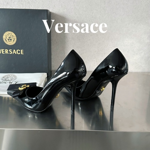 Replica Versace High-Heeled Shoes For Women #1174798 $118.00 USD for Wholesale