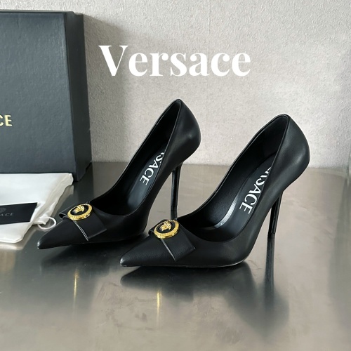 Replica Versace High-Heeled Shoes For Women #1174799, $118.00 USD, [ITEM#1174799], Replica Versace High-Heeled Shoes outlet from China