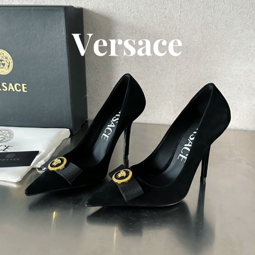 Replica Versace High-Heeled Shoes For Women #1174800, $118.00 USD, [ITEM#1174800], Replica Versace High-Heeled Shoes outlet from China