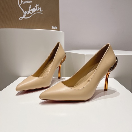 Replica Christian Louboutin High-heeled shoes For Women #1174838, $118.00 USD, [ITEM#1174838], Replica Christian Louboutin High-heeled shoes outlet from China