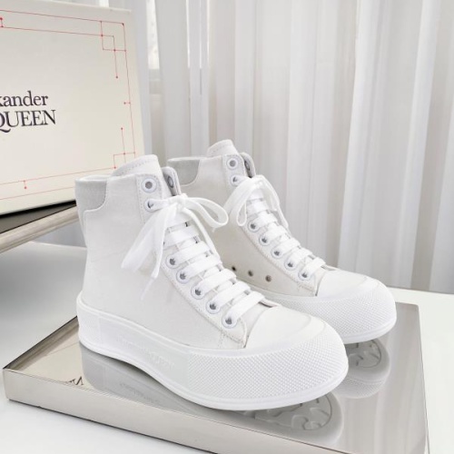 Replica Alexander McQueen High Tops Shoes For Women #1174894, $96.00 USD, [ITEM#1174894], Replica Alexander McQueen High Tops Shoes outlet from China