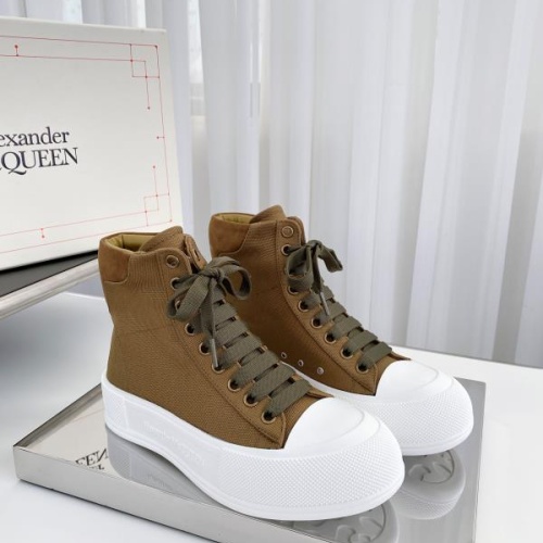 Replica Alexander McQueen High Tops Shoes For Women #1174896, $96.00 USD, [ITEM#1174896], Replica Alexander McQueen High Tops Shoes outlet from China