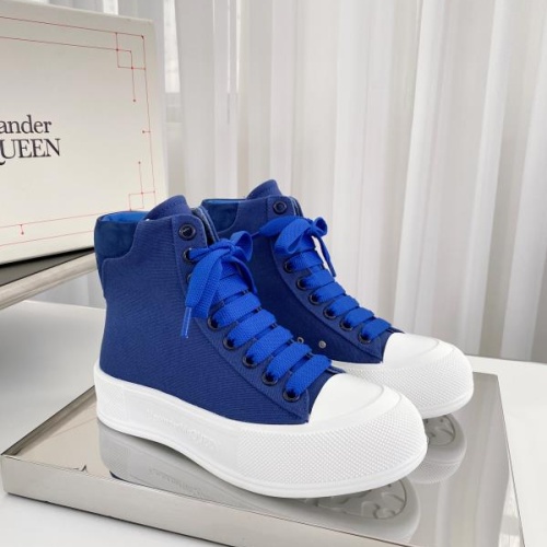Replica Alexander McQueen High Tops Shoes For Women #1174900, $96.00 USD, [ITEM#1174900], Replica Alexander McQueen High Tops Shoes outlet from China