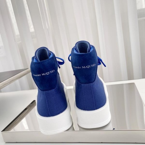 Replica Alexander McQueen High Tops Shoes For Men #1174901 $98.00 USD for Wholesale