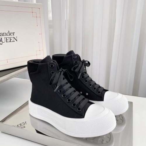 Replica Alexander McQueen High Tops Shoes For Women #1174902, $96.00 USD, [ITEM#1174902], Replica Alexander McQueen High Tops Shoes outlet from China