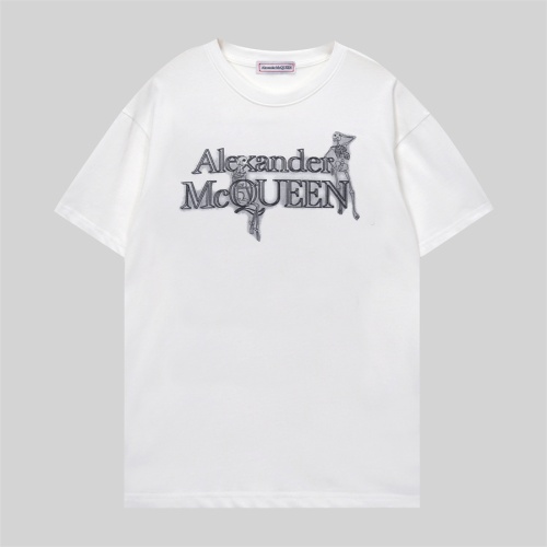 Replica Alexander McQueen T-shirts Short Sleeved For Unisex #1174975, $29.00 USD, [ITEM#1174975], Replica Alexander McQueen T-shirts outlet from China