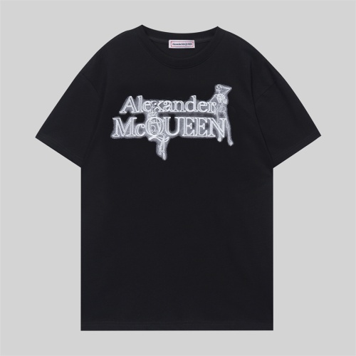 Replica Alexander McQueen T-shirts Short Sleeved For Unisex #1174976, $29.00 USD, [ITEM#1174976], Replica Alexander McQueen T-shirts outlet from China