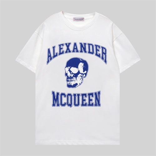 Replica Alexander McQueen T-shirts Short Sleeved For Unisex #1174977, $27.00 USD, [ITEM#1174977], Replica Alexander McQueen T-shirts outlet from China