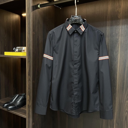 Replica Burberry Shirts Long Sleeved For Men #1175657, $85.00 USD, [ITEM#1175657], Replica Burberry Shirts outlet from China