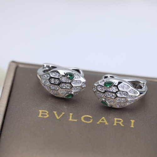 Replica Bvlgari Earrings For Women #1175707 $40.00 USD for Wholesale