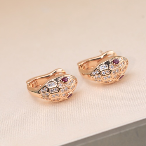Replica Bvlgari Earrings For Women #1175714, $40.00 USD, [ITEM#1175714], Replica Bvlgari Earrings outlet from China