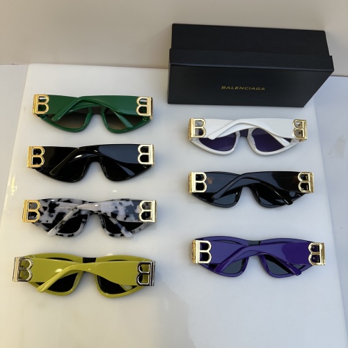 Replica Balenciaga AAA Quality Sunglasses #1175817 $60.00 USD for Wholesale