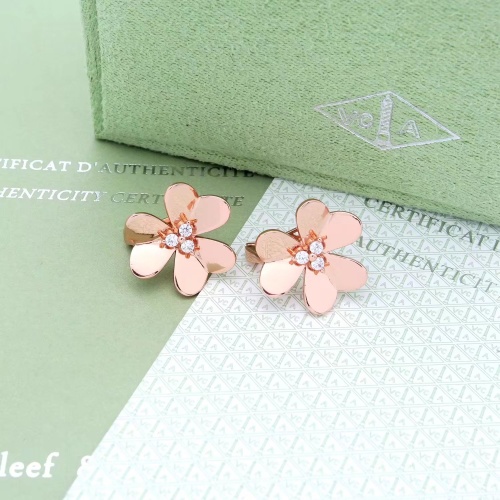 Replica Van Cleef &amp; Arpels Earrings For Women #1176597, $27.00 USD, [ITEM#1176597], Replica Van Cleef &amp; Arpels Earrings outlet from China