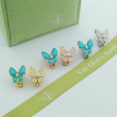 Replica Van Cleef & Arpels Earrings For Women #1176604 $32.00 USD for Wholesale