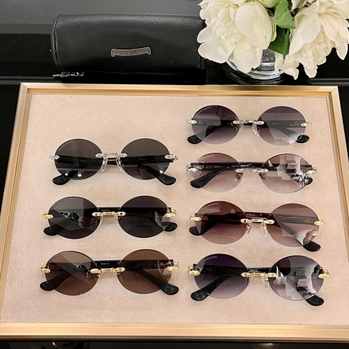 Replica Chrome Hearts AAA Quality Sunglasses #1176654 $68.00 USD for Wholesale