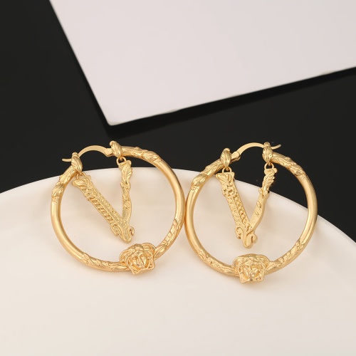 Replica Versace Earrings For Women #1176897, $29.00 USD, [ITEM#1176897], Replica Versace Earrings outlet from China