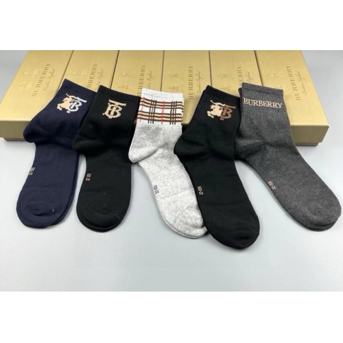 Replica Burberry Socks #1176910 $29.00 USD for Wholesale