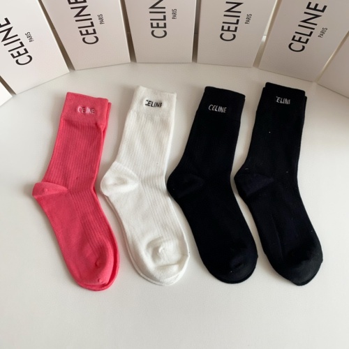 Replica Celine Socks #1176925, $32.00 USD, [ITEM#1176925], Replica Celine Socks outlet from China