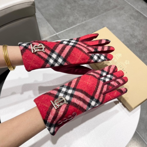 Replica Burberry Gloves For Women #1176959 $40.00 USD for Wholesale