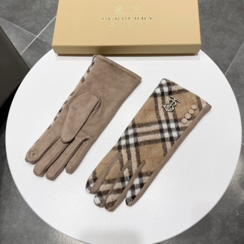 Replica Burberry Gloves For Women #1176961 $40.00 USD for Wholesale