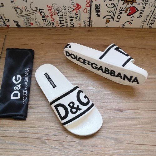 Replica Dolce & Gabbana D&G Slippers For Men #1177209 $48.00 USD for Wholesale