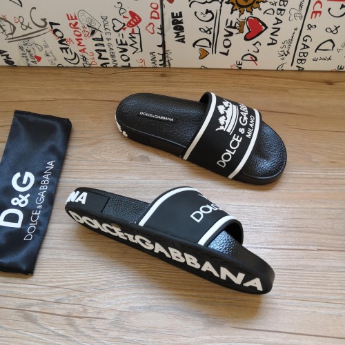 Replica Dolce & Gabbana D&G Slippers For Men #1177215 $48.00 USD for Wholesale