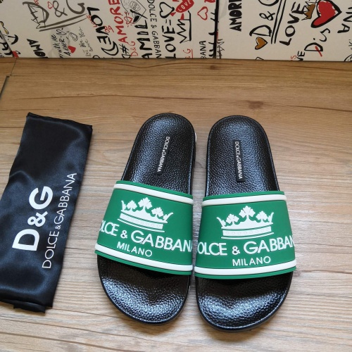 Replica Dolce &amp; Gabbana D&amp;G Slippers For Women #1177216, $48.00 USD, [ITEM#1177216], Replica Dolce &amp; Gabbana D&amp;G Slippers outlet from China