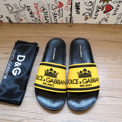 Replica Dolce &amp; Gabbana D&amp;G Slippers For Women #1177218, $48.00 USD, [ITEM#1177218], Replica Dolce &amp; Gabbana D&amp;G Slippers outlet from China