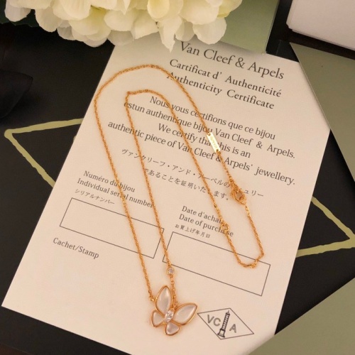 Replica Van Cleef & Arpels Necklaces For Women #1177573 $32.00 USD for Wholesale