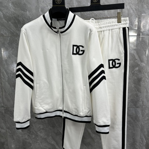 Replica Dolce &amp; Gabbana D&amp;G Tracksuits Long Sleeved For Men #1177712, $108.00 USD, [ITEM#1177712], Replica Dolce &amp; Gabbana D&amp;G Tracksuits outlet from China