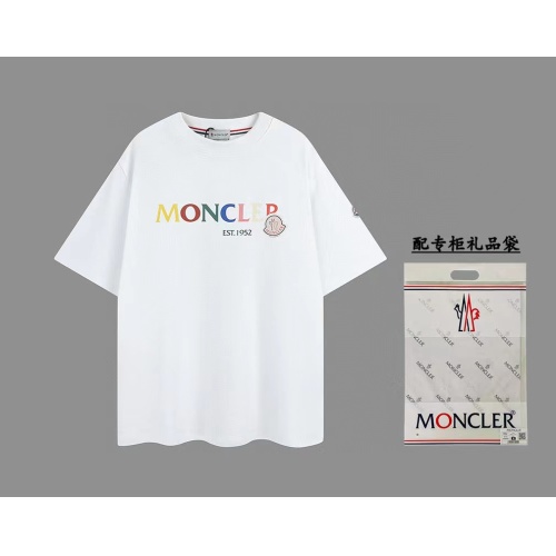 Replica Moncler T-Shirts Short Sleeved For Unisex #1177889, $40.00 USD, [ITEM#1177889], Replica Moncler T-Shirts outlet from China