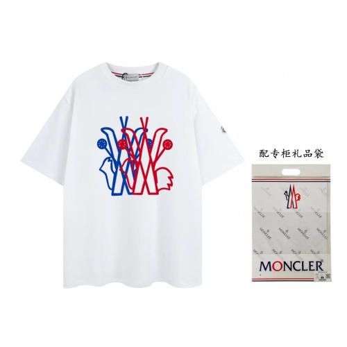 Replica Moncler T-Shirts Short Sleeved For Unisex #1177941, $40.00 USD, [ITEM#1177941], Replica Moncler T-Shirts outlet from China
